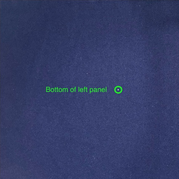 Vintage Pendleton Men's Flannel Robe - Navy with Red Trim - Small - Flaws - Picture 11 of 16